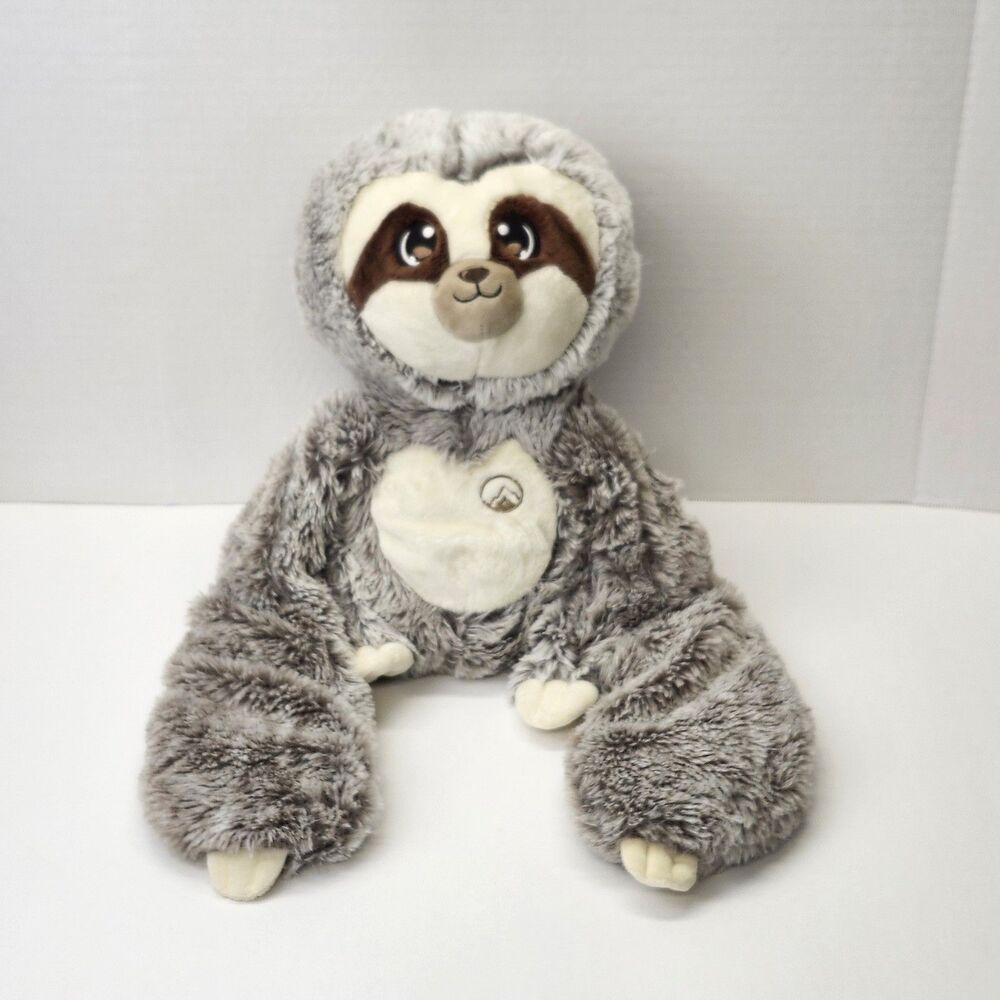 Huggle Healers Weighted Sloth Plush Stuffed Animal Toy 4.1 Lbs Clay Beads